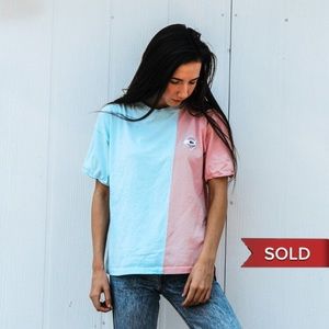 Vintage Lacoste Color Block Tee